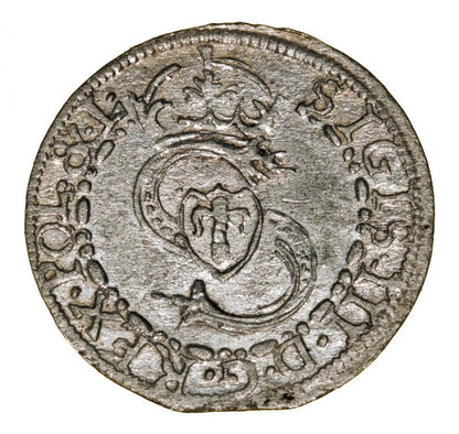 Szeląg 1610 Frederick et Wilhelm Kettler Courlande Mitau