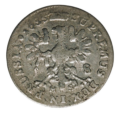 Ort 1685 Frédéric Guillaume Ier de Prusse Königsberg