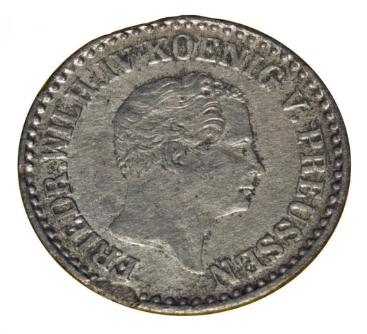 1 groschen en argent 1845 Frédéric-Guillaume IV Prusse Berlin