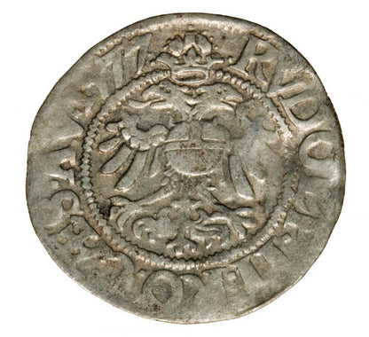 2 marks 1577 Rodolphe II Habsbourg Allemagne Aix-la-Chapelle