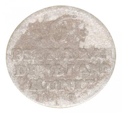 6 pfennig 1710 Frédéric Ier Allemagne Brandebourg Berlin A