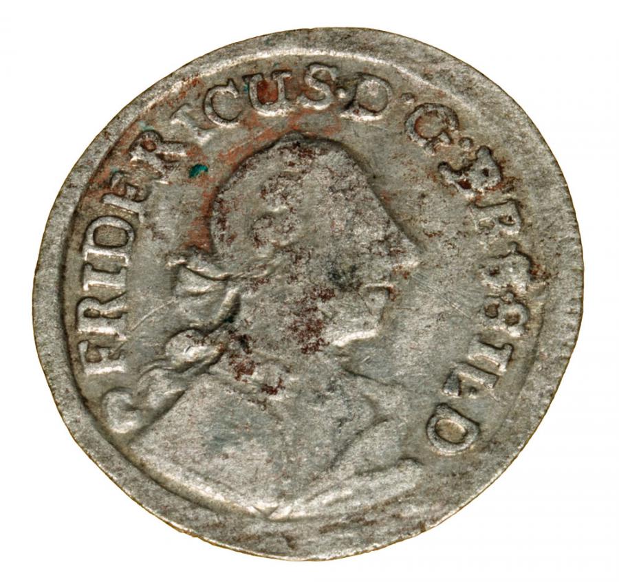 2 grechele 1748 Frédéric II le Grand de Silésie Wrocław