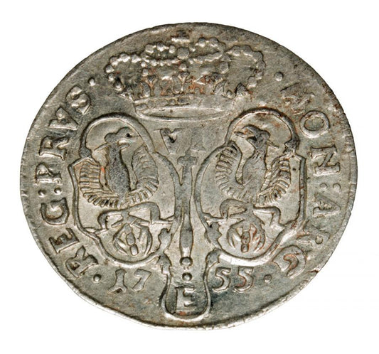 Szóstak 1755 Frédéric II le Grand Allemagne Königsberg