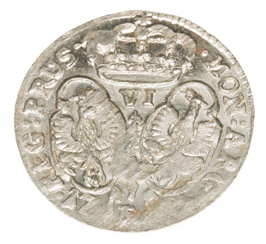 Szóstak 1753 Frédéric II le Grand Allemagne Königsberg