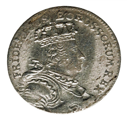 Szóstak 1757 Frédéric II le Grand Allemagne Wrocław