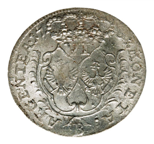 Szóstak 1757 Frédéric II le Grand Allemagne Wrocław