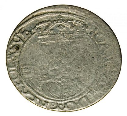 Szóstak 1661 Jan Kazimierz Pologne Lviv