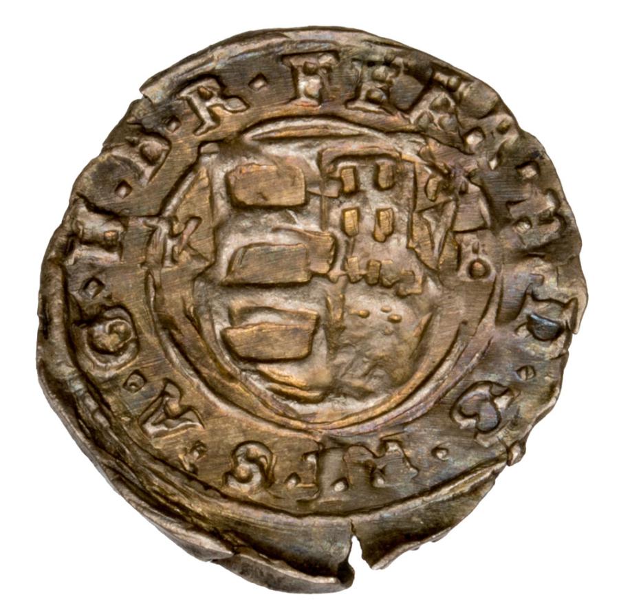 Denier 1633 Ferdinand II Habsbourg Hongrie Kremnica