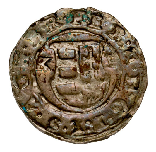 Denier 1634 Ferdinand II Habsbourg Hongrie Kremnica