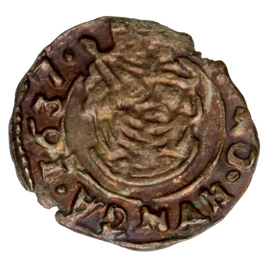 Denier 1637 Ferdinand II Habsbourg Hongrie Kremnica