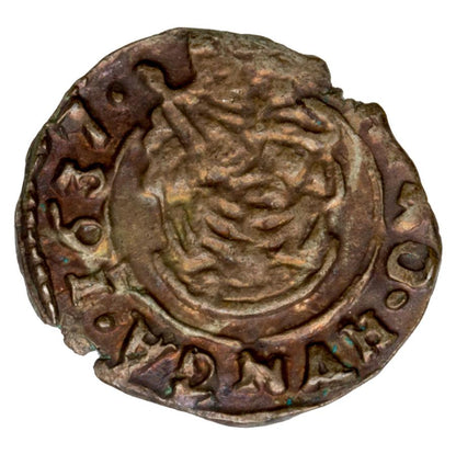 Denier 1637 Ferdinand II Habsbourg Hongrie Kremnica