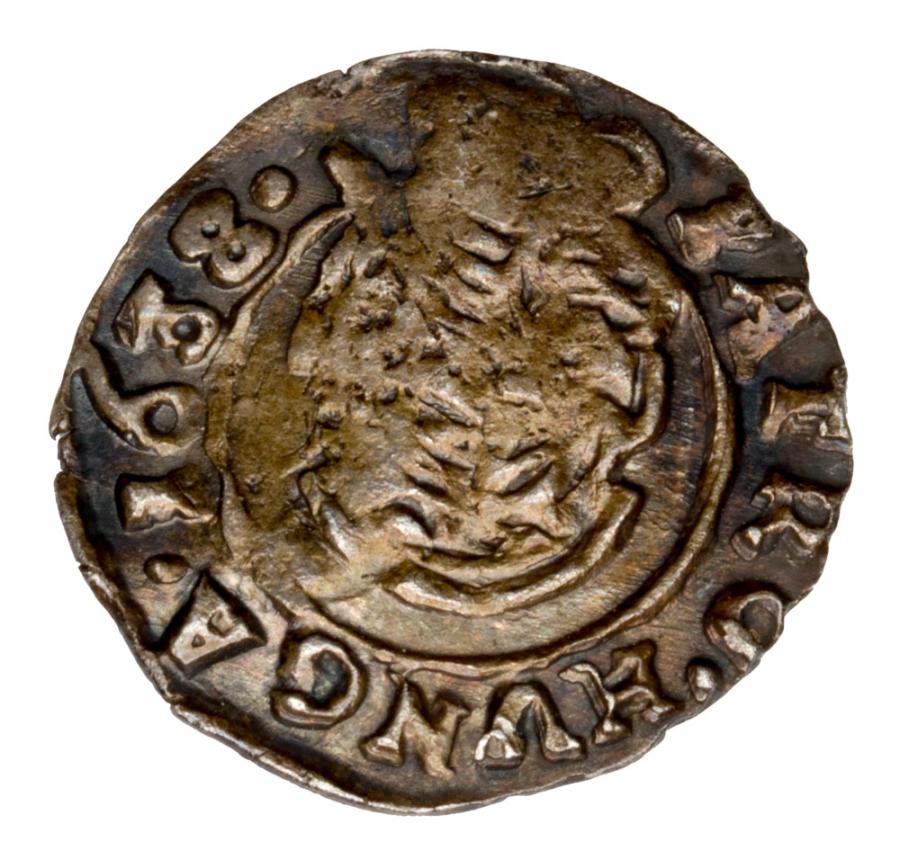 Denier 1638 Ferdinand II Habsbourg Hongrie Kremnica