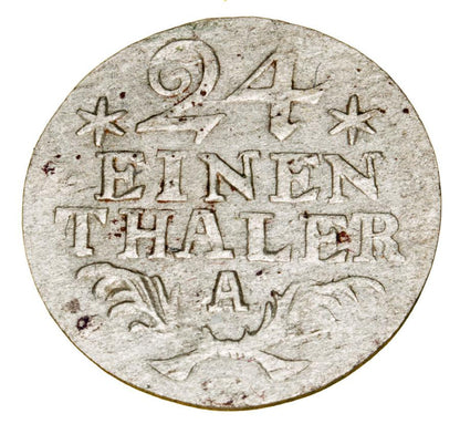 1/24 thaler 1786 Frédéric II Allemagne Brandebourg Berlin A