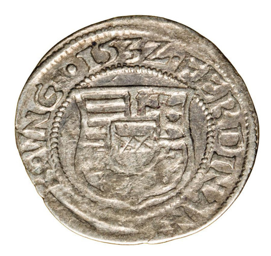 Denar 1532 Ferdinand Ier de Habsbourg Hongrie Kremnica