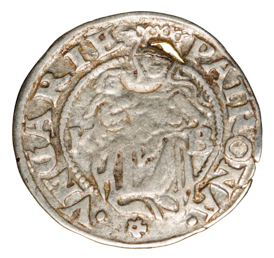 Denar 1536 Ferdinand Ier Habsbourg Hongrie Kremnica