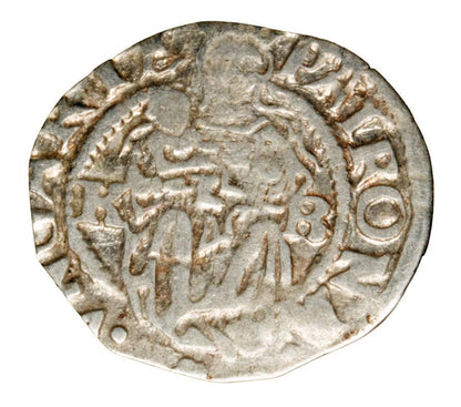 Denier 1537 Ferdinand Ier de Habsbourg Hongrie Kremnica