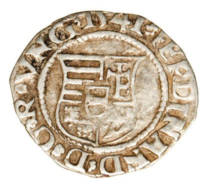 Denier 1541 Ferdinand Ier de Habsbourg Hongrie Kremnica