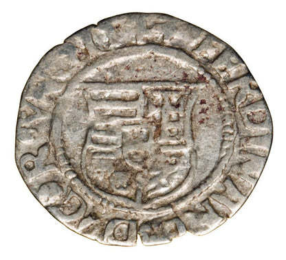 Denier 1544 Ferdinand Ier de Habsbourg Hongrie Kremnica