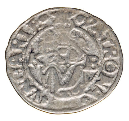 Denier 1545 Ferdinand Ier de Habsbourg Hongrie Kremnica