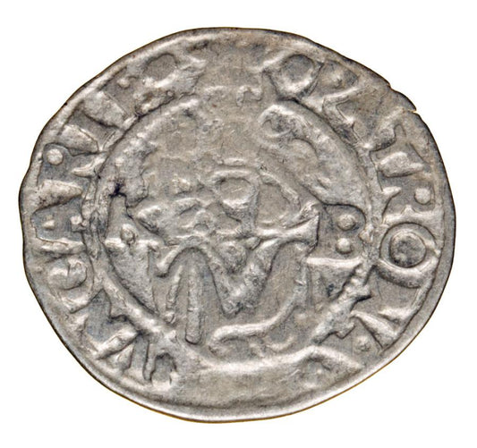 Denier 1545 Ferdinand Ier de Habsbourg Hongrie Kremnica