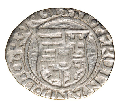 Denar 1551 Ferdinand Ier de Habsbourg Hongrie Kremnica