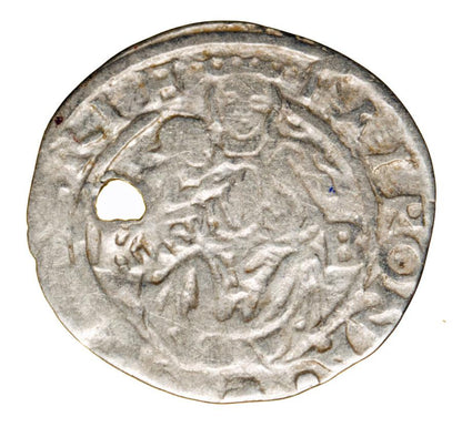 Denier 1562 Ferdinand Ier de Habsbourg Hongrie Kremnica