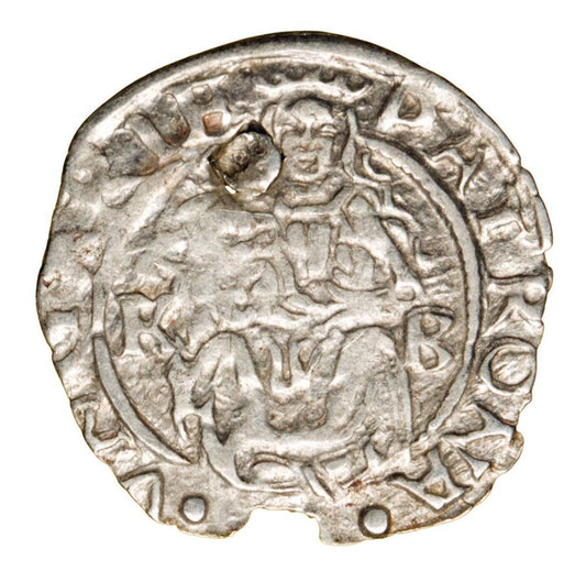 Denier 1564 Ferdinand Ier de Habsbourg Hongrie Kremnica