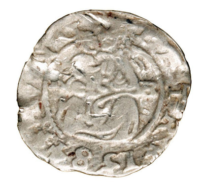 Denier 1584 Rodolphe II Habsbourg Hongrie Kremnica