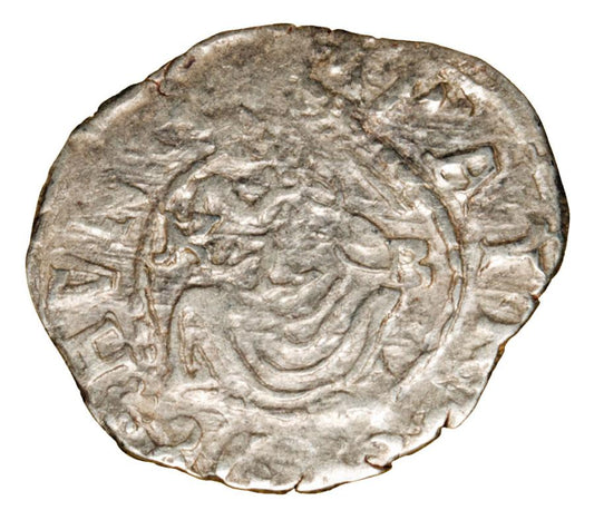 Denier 1598 Rudolf II Habsbourg Hongrie Kremnica