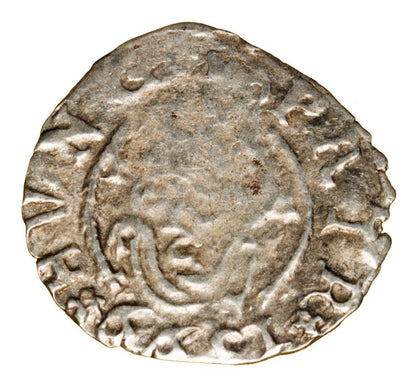 Denier 1599 Rodolphe II Habsbourg Hongrie Kremnica