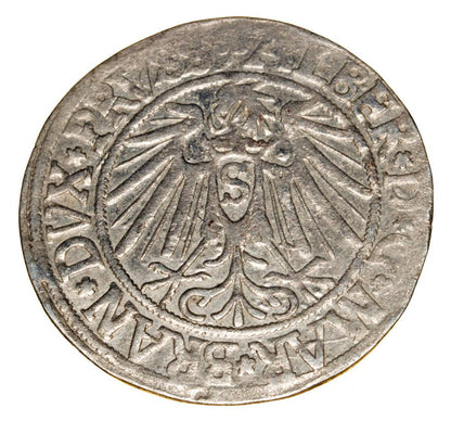 Grosz 1541 Albrecht Hohenzollern Duché de Prusse Königsberg