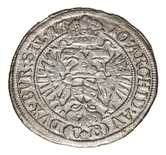 3 kreuzer 1710 Joseph Ier de Habsbourg Silésie Brzeg