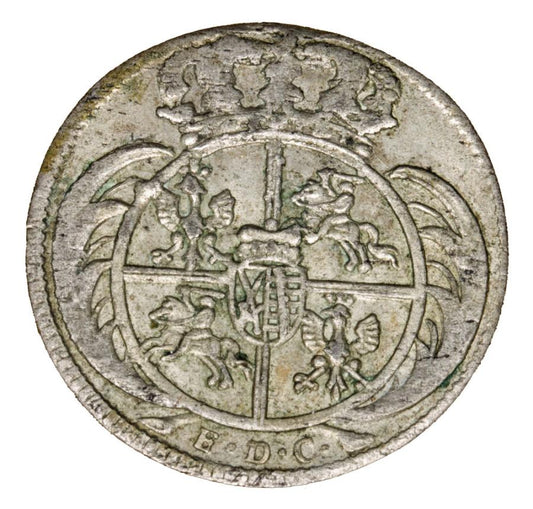 1/24 thaler 1754 August III Sas Leipzig