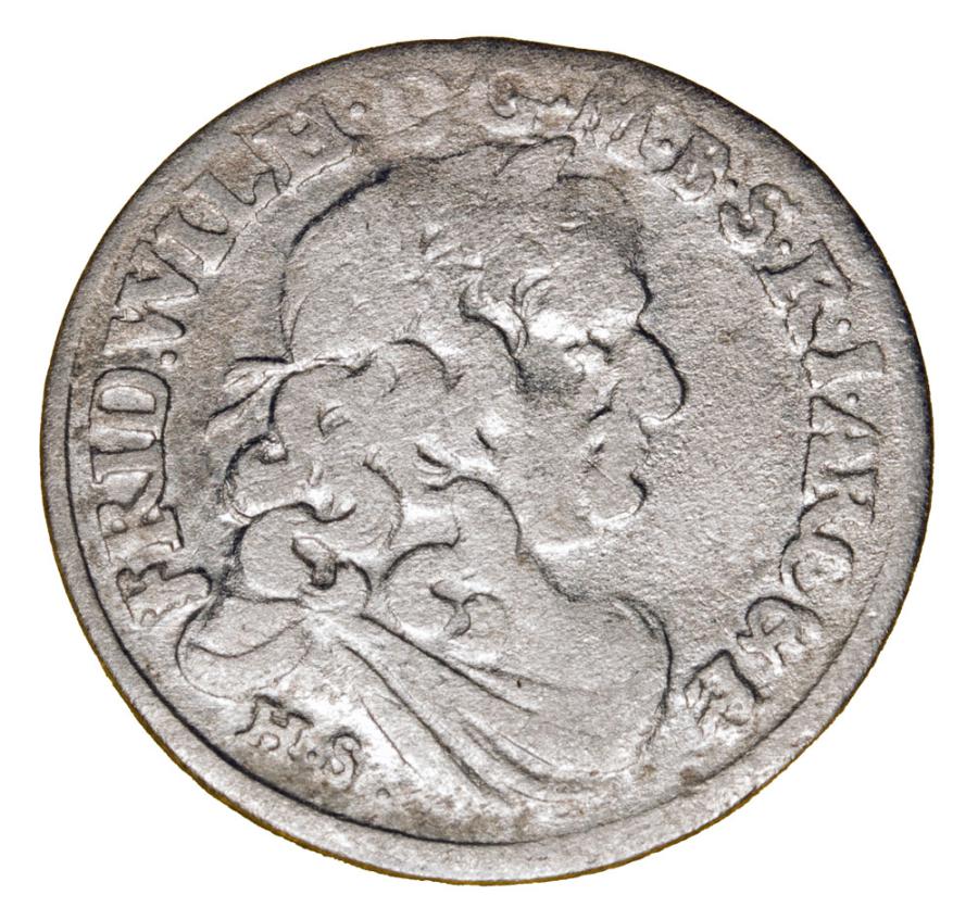 Szóstak 1682 Frédéric-Guillaume de Prusse Königsberg