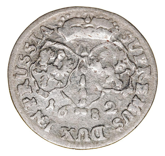 Szóstak 1682 Frédéric-Guillaume de Prusse Königsberg