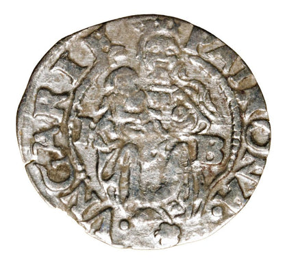 Denier 1538 Ferdinand Ier de Habsbourg Hongrie Kremnica