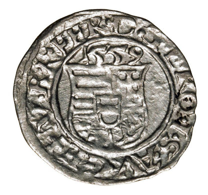 Denar 1559 Ferdinand Ier Habsbourg Hongrie Kremnica