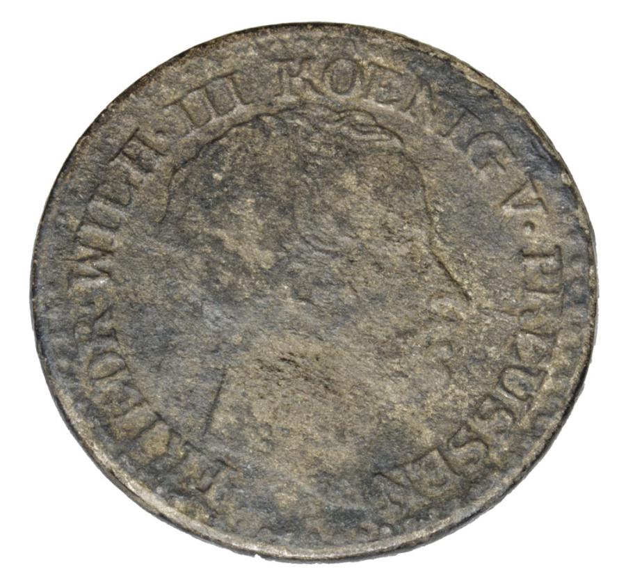 1 grosz d'argent 1824 Frédéric Guillaume III Prusse Berlin