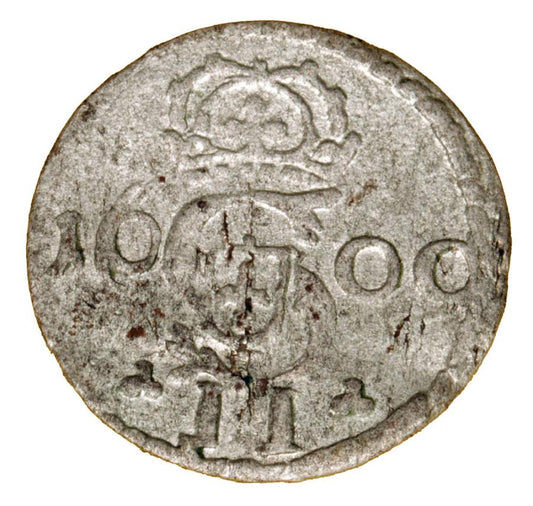 Deux deniers 1600 Sigismond III Vasa Lituanie Vilnius