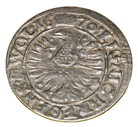 3 kreuzer 1670 Christian Wołowski Brzeg