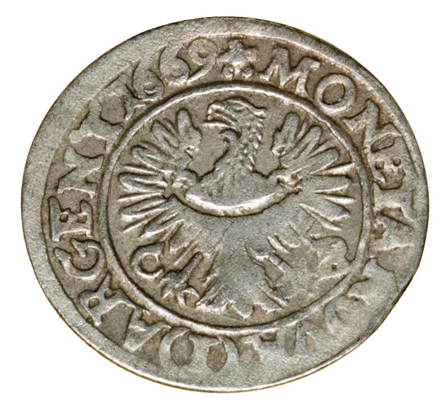 1 kreuzer 1669 Christian Wołowski Brzeg