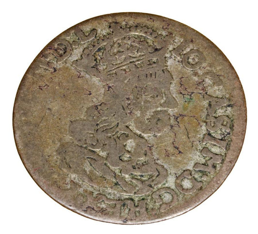 Szóstak 1662 John Casimir Pologne Cracovie