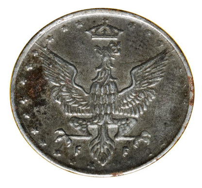 5 pfennigs 1917 Royaume de Pologne Stuttgart