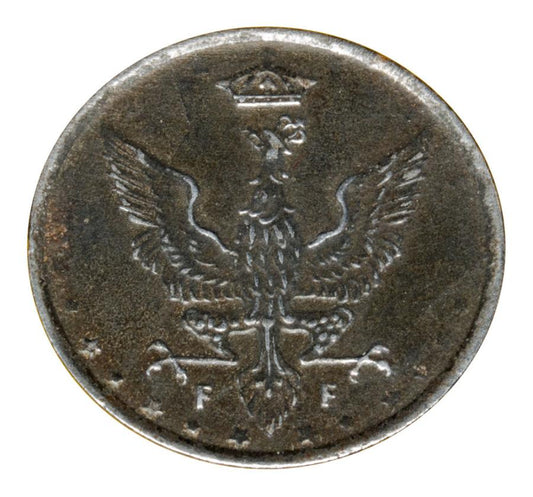 10 pfennig 1917 Royaume de Pologne Stuttgart