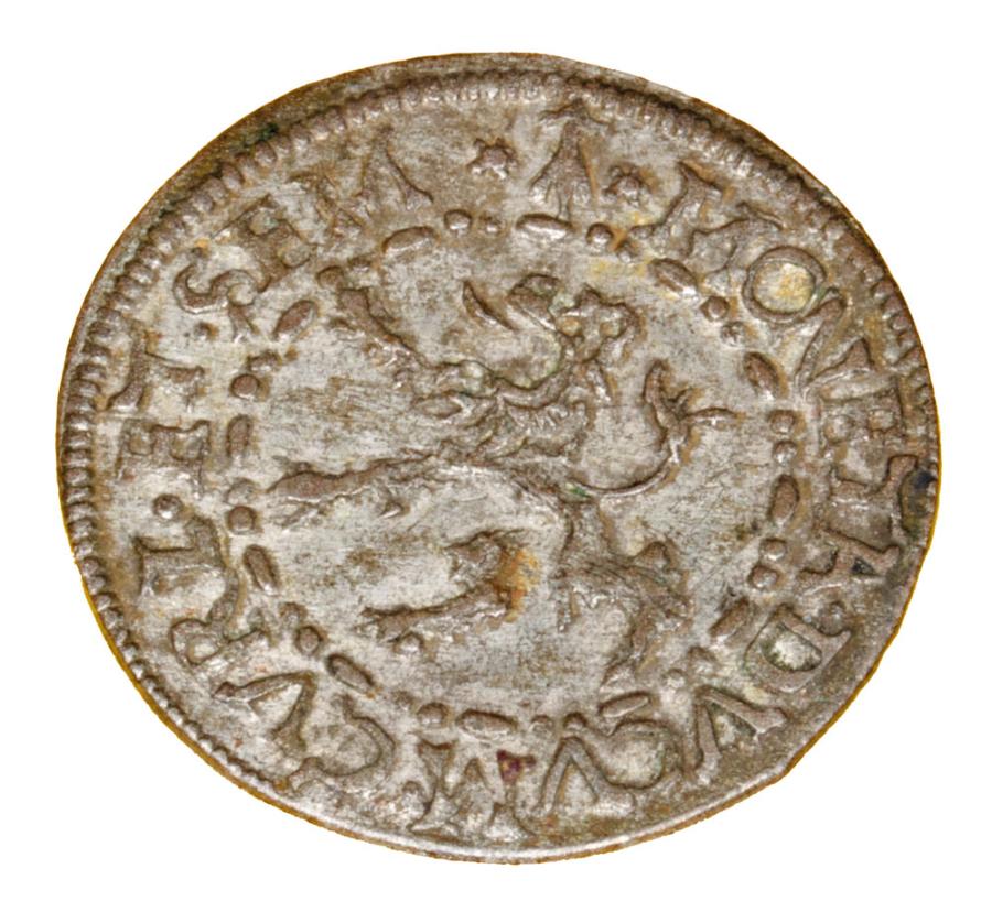 Szeląg 1600 Frederick et Wilhelm Kettler Courlande Mitau