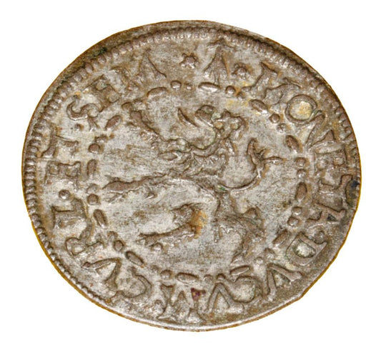Szeląg 1600 Frederick et Wilhelm Kettler Courlande Mitau