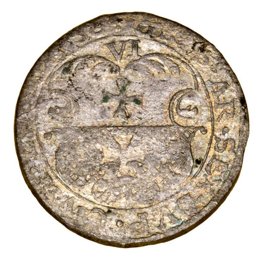 Szóstak 1658 Charles X Gustav Elbląg
