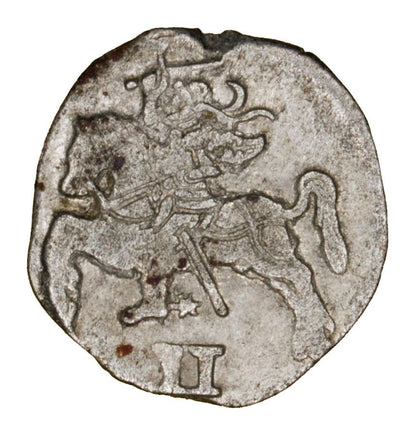 Deux deniers 1569 Sigismond II Auguste Lituanie Vilnius