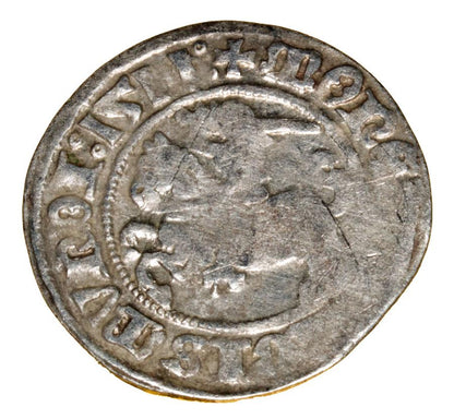 Demi-grosz 1510/11 Sigismond Ier de l'Ancienne Lituanie Vilnius