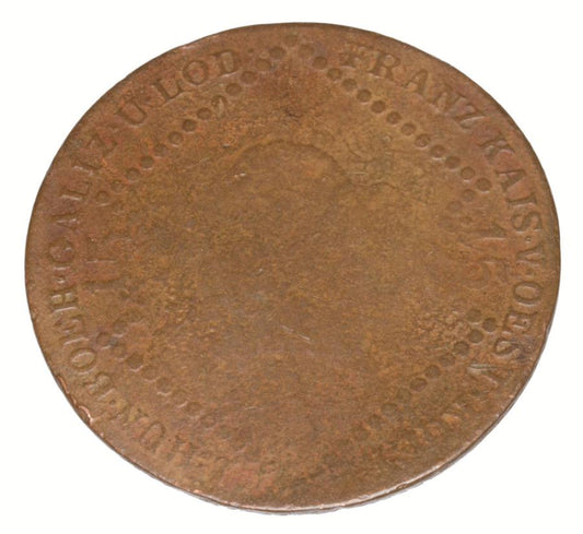 15 kreuzer 1807 François Ier Habsbourg Autriche Vienne